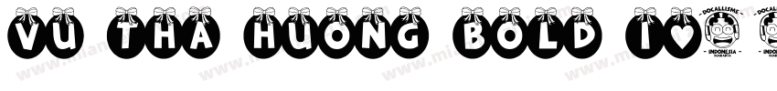 VU Tha Huong Bold I字体转换